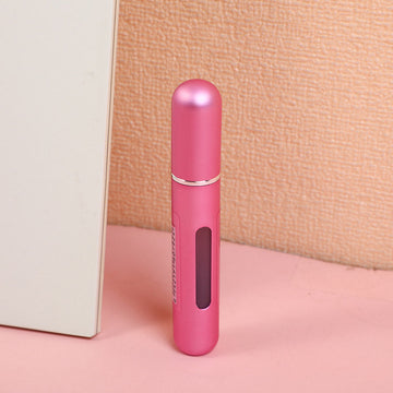 Refillable Perfume Dispenser Bottle 10ml - Frosted Pink