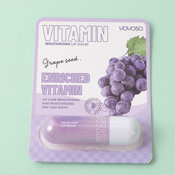 Vitamin Moisturizing Lip Balm-02 Grape Seed