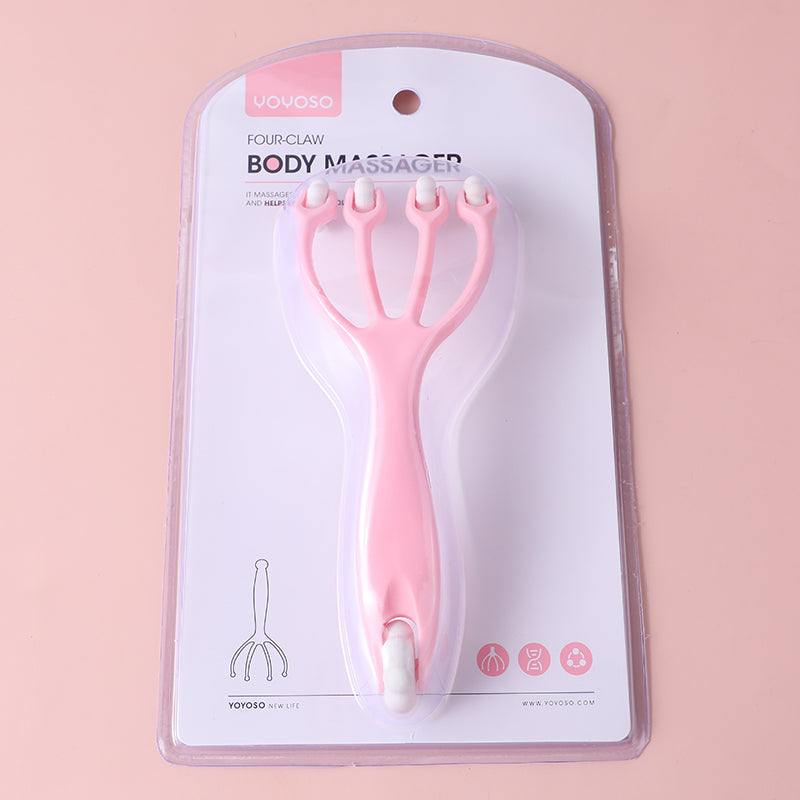 Four-claw body massager