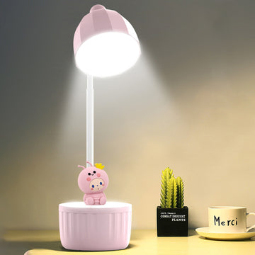 Crown monkey small lamp-pink