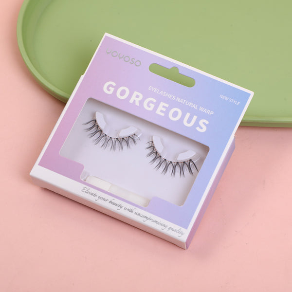 3D Natural-looking false eyelashes-1 pair set Y46