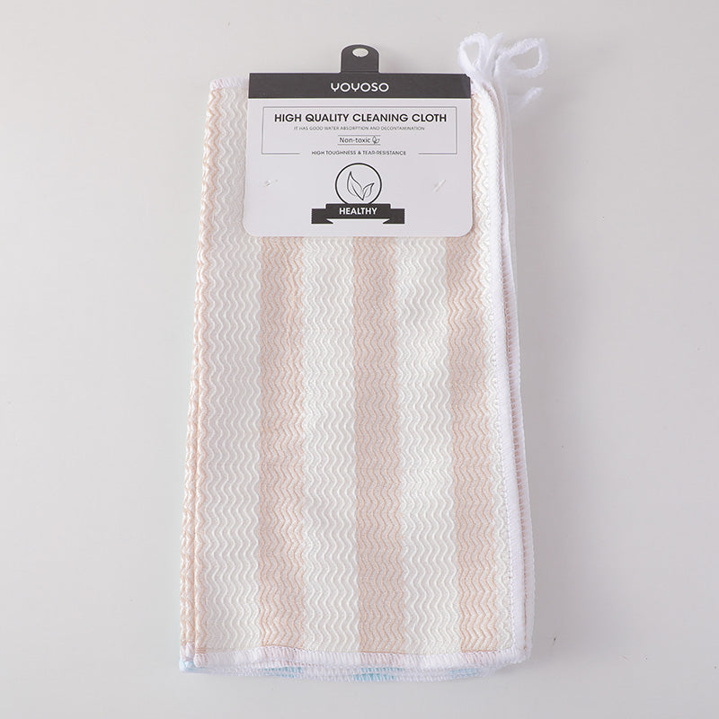 Striped cleaning towel 6pcs