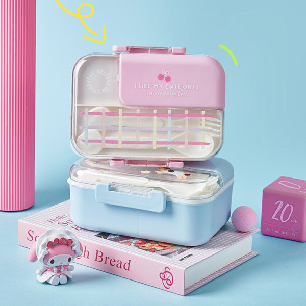 Cartoon Stainless Steel Lunch Box - 680ml