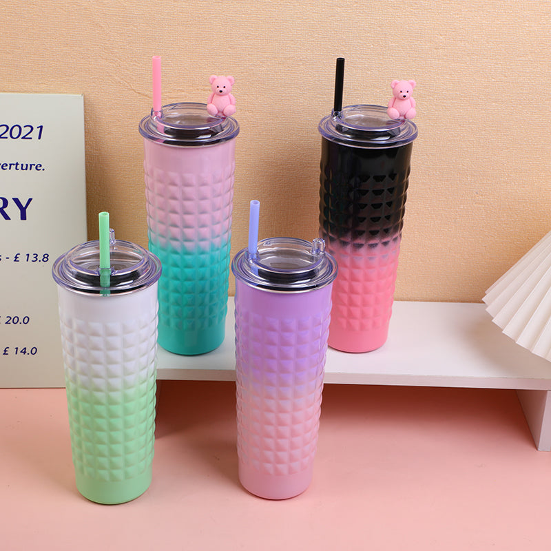 Gradient color High-end stainless steel thermos - 750ml