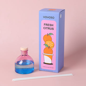 Fresh citrus flameless reed diffuser-100ml