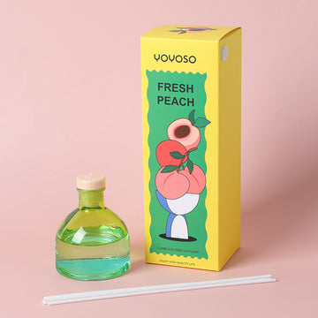 Fresh peach flameless reed diffuser-100ml