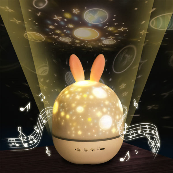 Wizard Projection Lamp USB Plug-in Rabbit