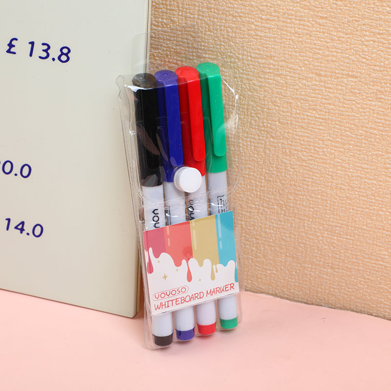 Fine Whiteboard Marker Set 4PCS