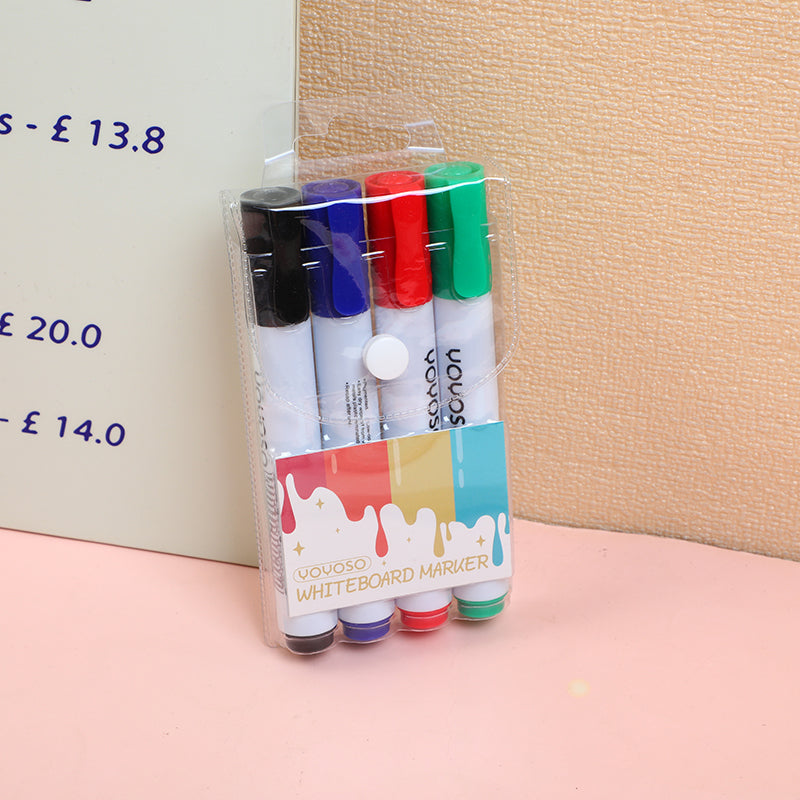 Whiteboard Marker Set 4PCS