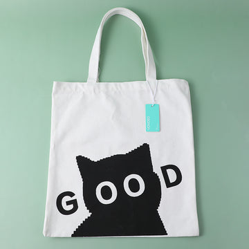 Cute kitten shopping bag