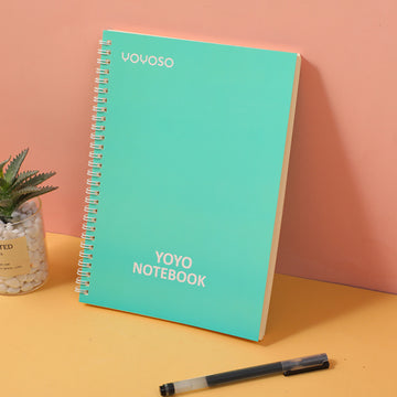 YOYOSO brand coil notebook B5- horizontal line pages