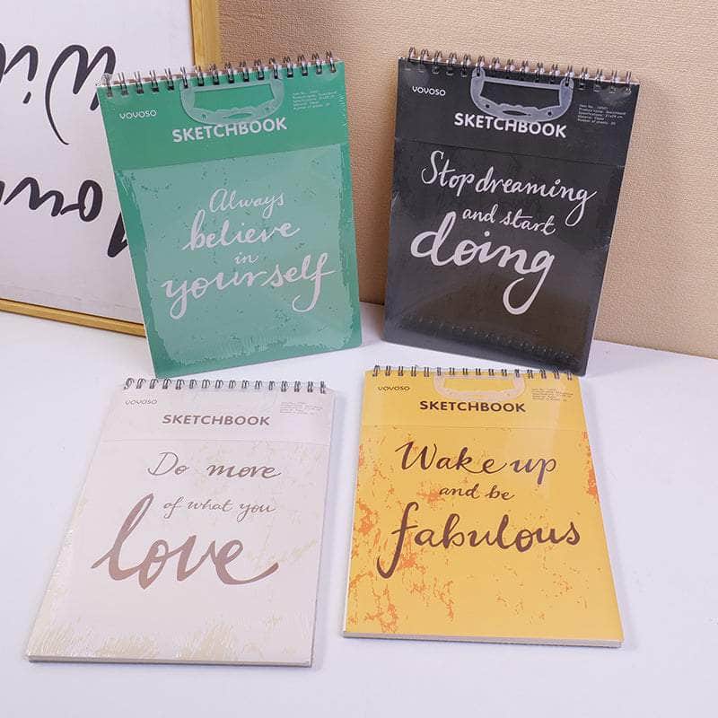 American Vintage Sketchbook B5-Blank Inside 30pcs