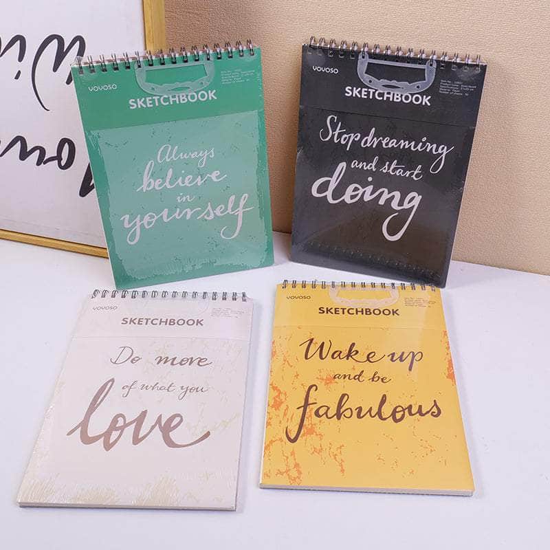 American Vintage Sketchbook A4-Blank Inside 30pcs