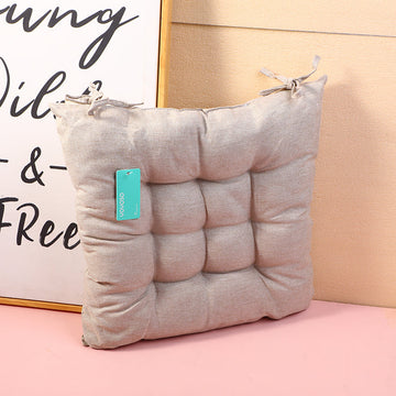 Linen cushion - beige