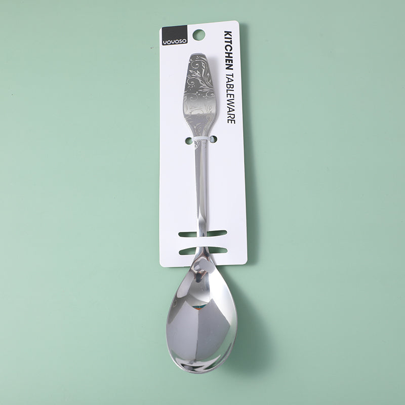 Pattern cutlery series-pointed spoon