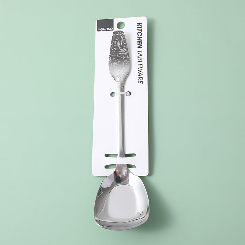 Pattern cutlery series-square spoon