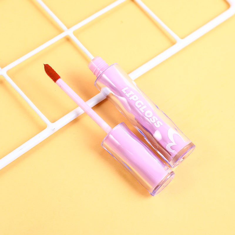 Heart beat velvet lip glaze-cinnamon peach