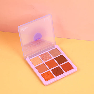 Heart beat nine colors eyeshadow palette-autumn warm sun