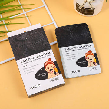 Bamboo Charcoal Cleansing Blackhead Removing Nose Mask (0.3Ml X10Pcs)