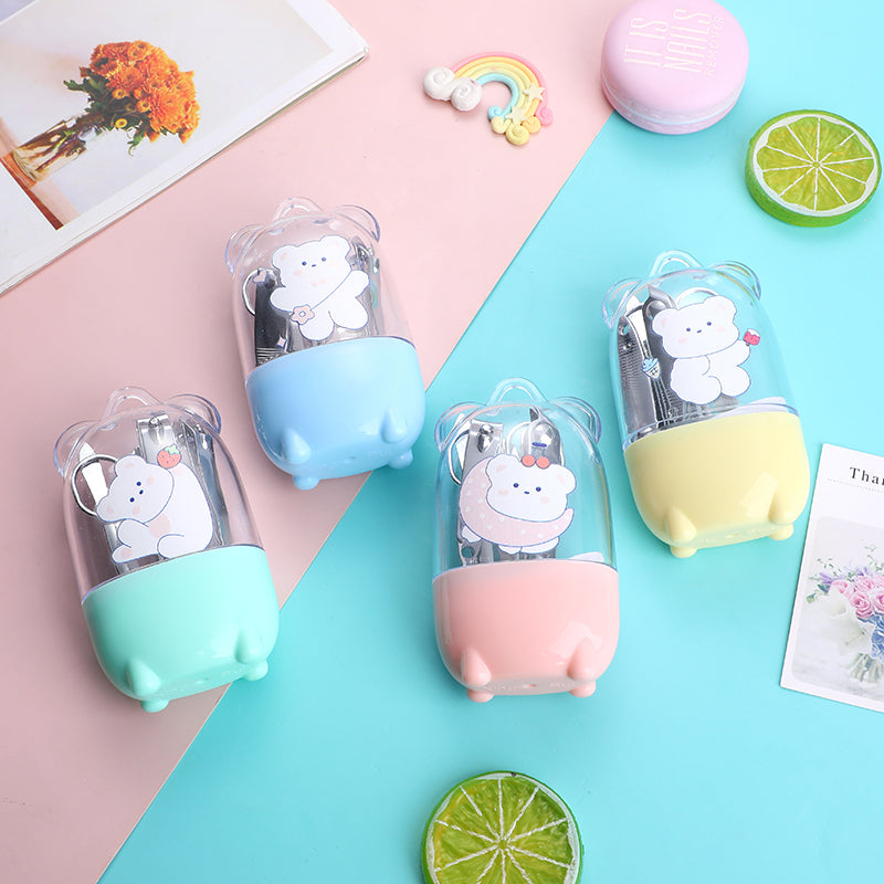 COOL little bear series manicure seven-piece set