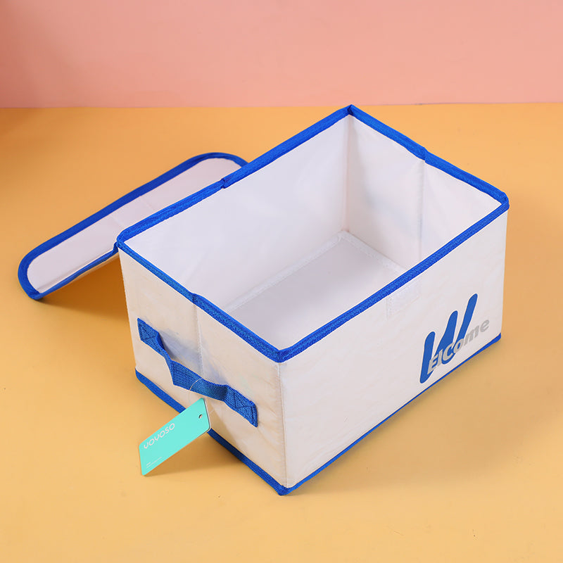 Flip cover storage box-S