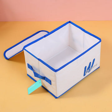 Flip cover storage box-S