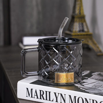 Baroque checkered glass - 500ml