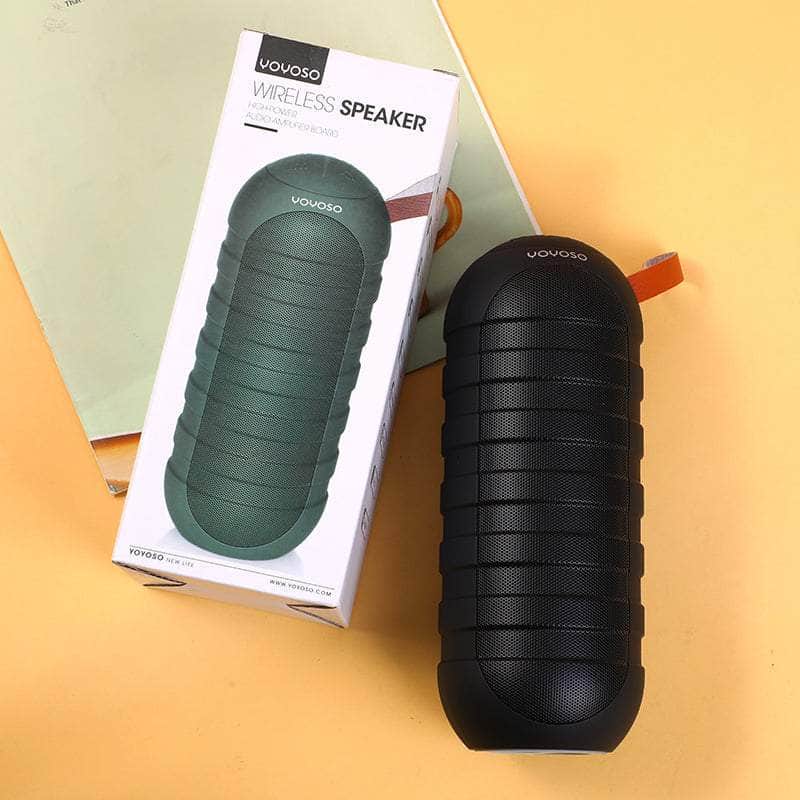 Outdoor waterproof portable wireless speaker-black