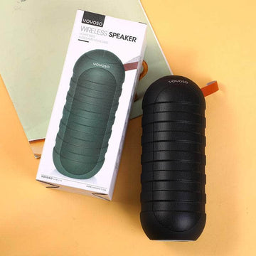 Outdoor waterproof portable wireless speaker-black