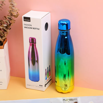 Fashion vacuum bottle 500ml- blue
