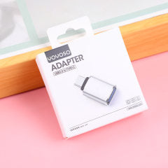 USB3.0 to TYPE-C aluminum alloy OTG adapter with light