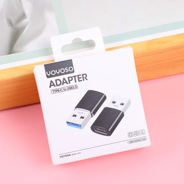 TYPE-C to USB3.0 aluminum alloy highlight edge OTG adapter