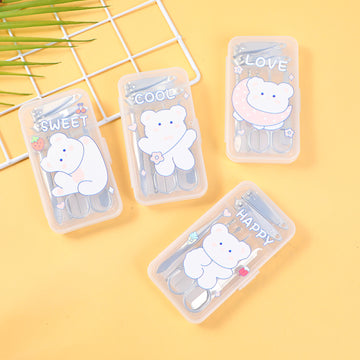 LOVE little bear manicure seven-piece set