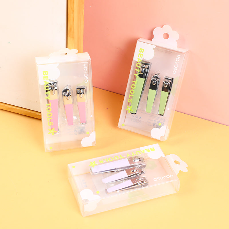 High quality nail clippers three-piece set