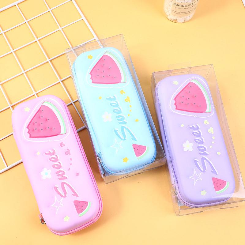 Watermelon EVA pencil case
