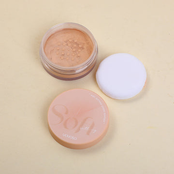 Airy setting loose powder-02 grey brown