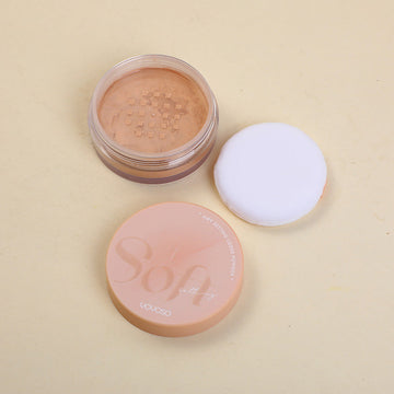 Airy setting loose powder-04 warm brown