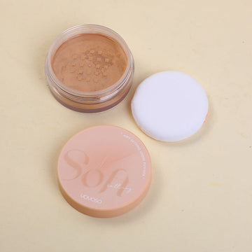 Airy setting loose powder-05 dark brown