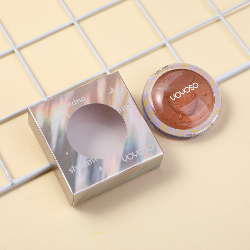 Amazing light and shadow contouring powder-04 warm brown