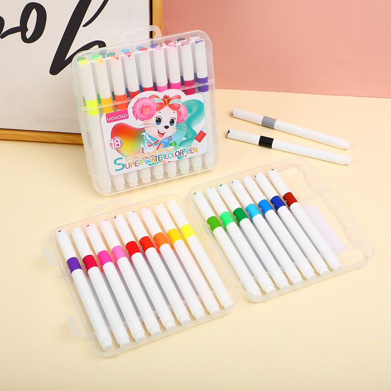 18 colors Soft Tip Water-based Watercolor Pencils 261