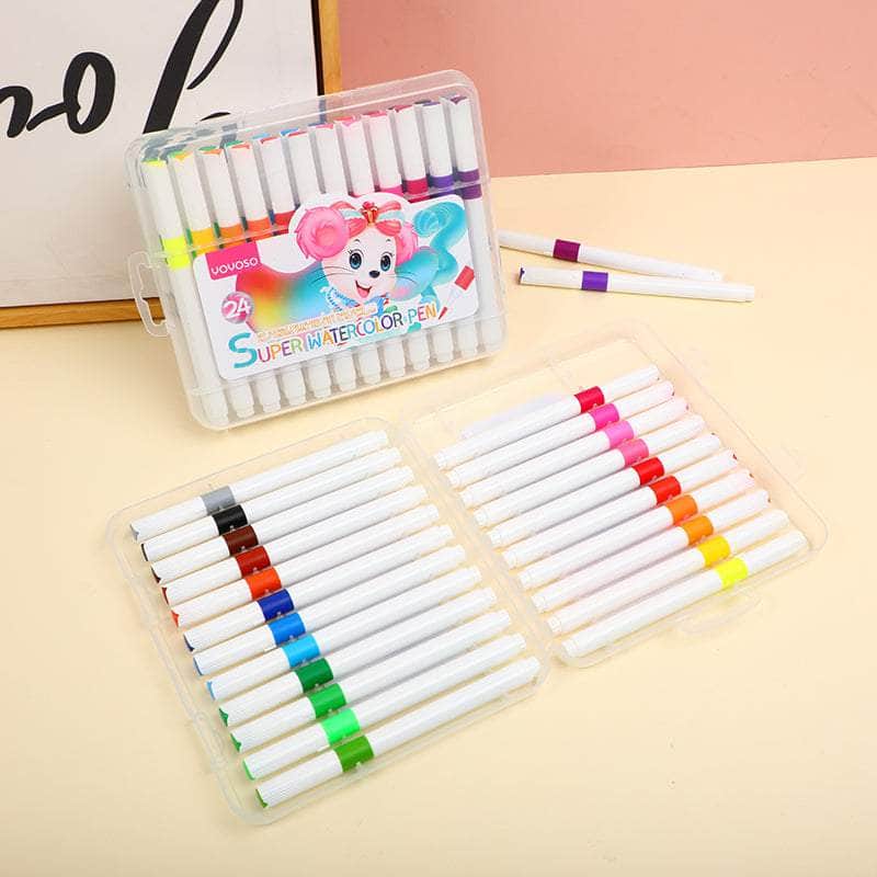 24 colors Soft Tip Water-based Watercolor Pencils 261