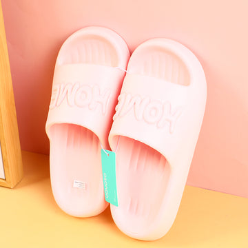 HOME couple women's household slippers size 38-39 (misty pink)