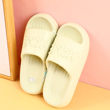 HOME couple women's household slippers size 40-41 (misty green)