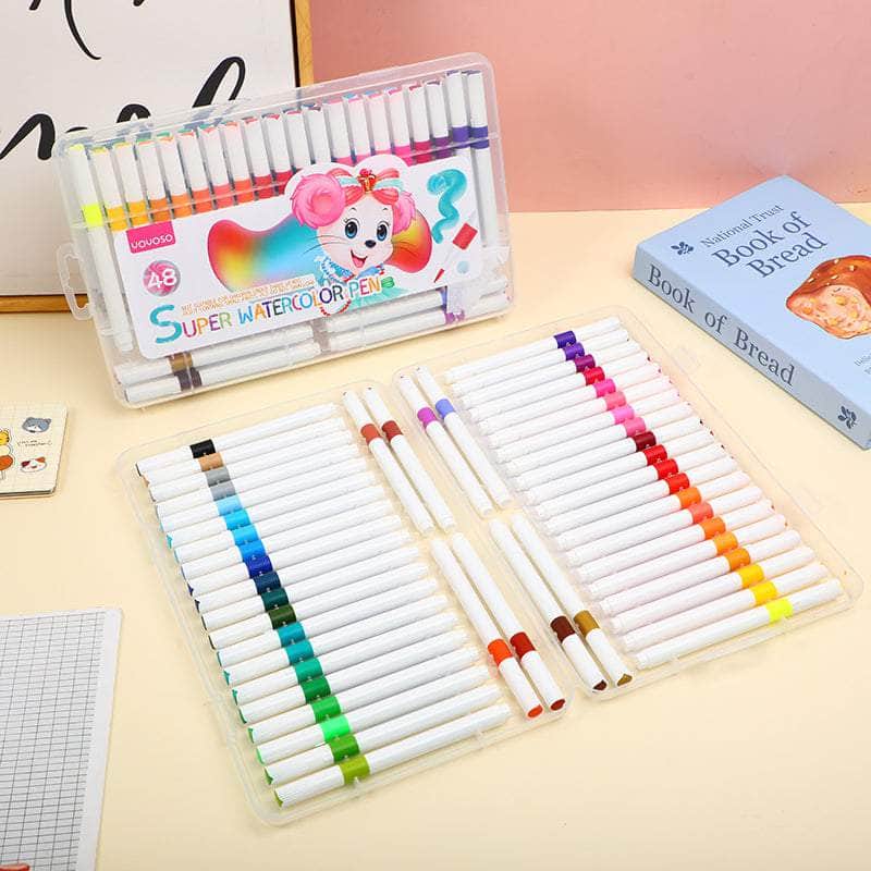 48 colors Soft Tip Water-based Watercolor Pencils 261