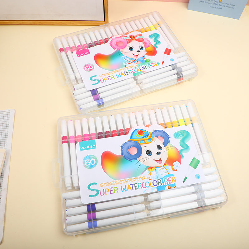 60 colors Soft Tip Water-based Watercolor Pencils 261