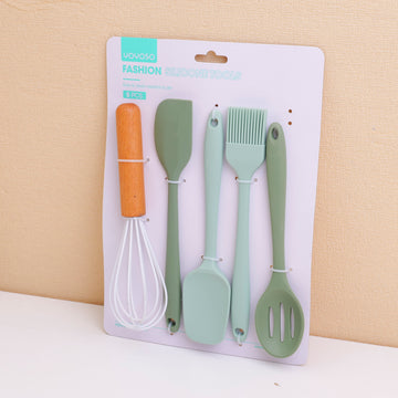Fashion silicone kitchen utensil 5pcs