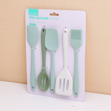 Mini silicone kitchen utensil 5pcs
