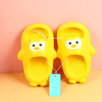 Little penguin children's slippers with inner diameter 180mm (yellow)
