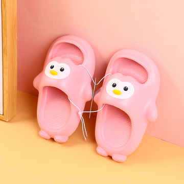 Little penguin children's slippers with inner diameter 180mm (pink)