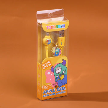 TOMARMON Apple data cable with pendant-yellow